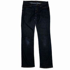 Banana Republic Dark Wash Straight Leg Midrise Jeans Size 30/10R